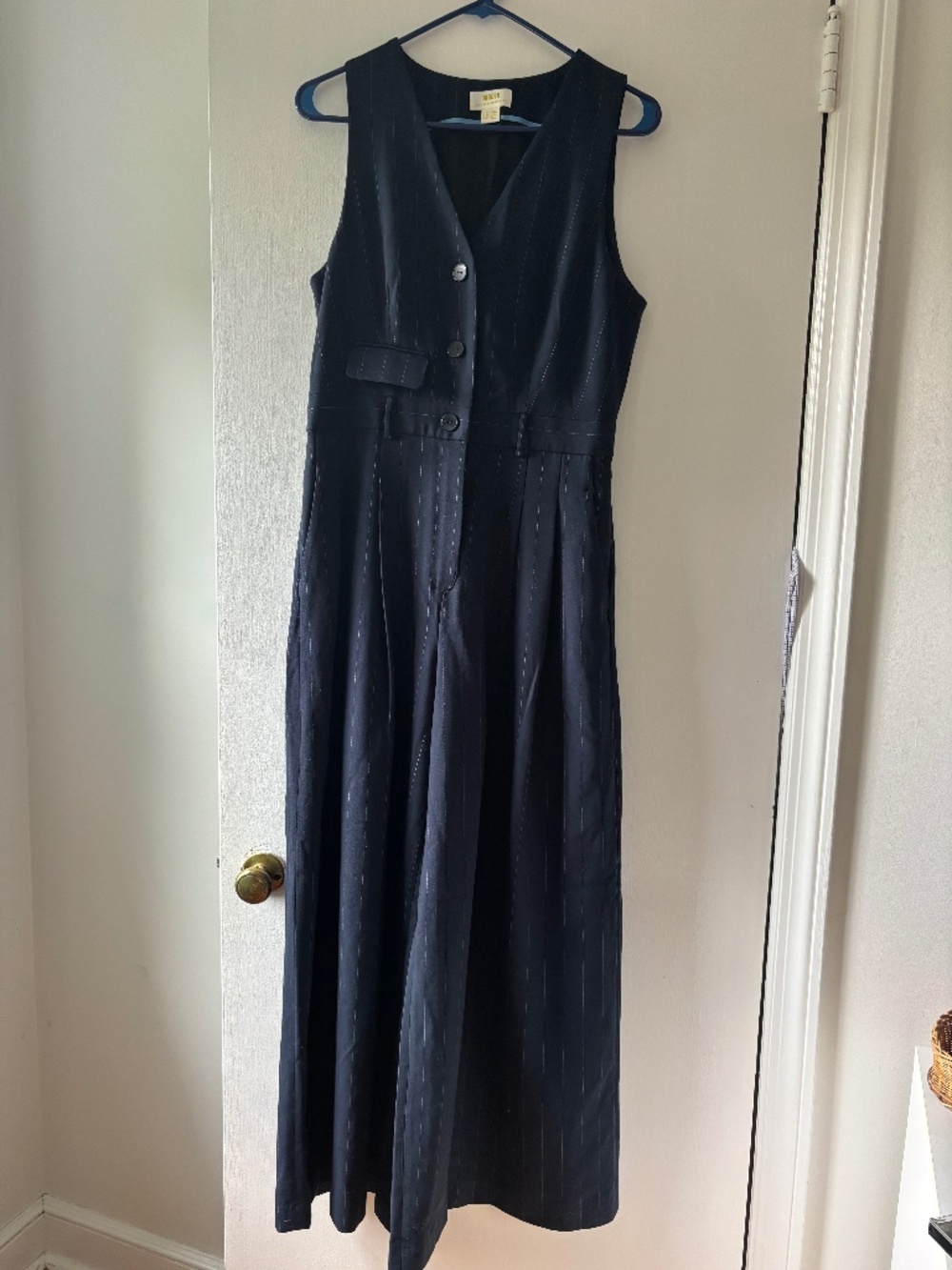 Anthropologie/Maeve Wide Leg Jumpsuit 8P